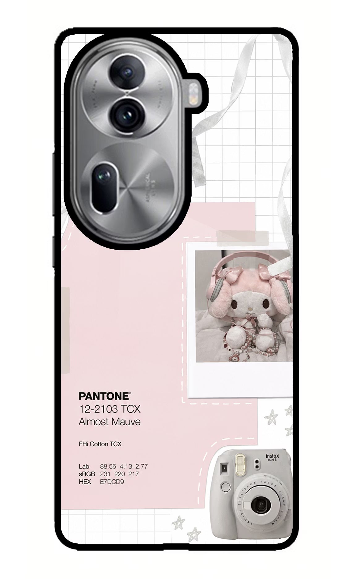 Pantone Asthetic Oppo Reno11 Pro 5G Glass Case