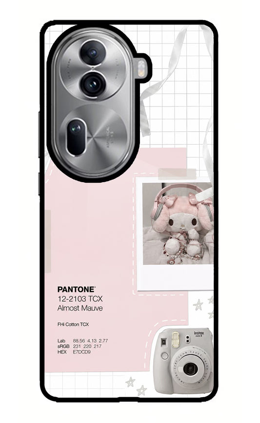 Pantone Asthetic Oppo Reno11 Pro 5G Glass Case