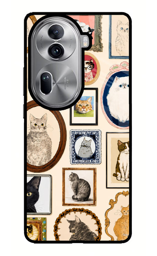 Mirror Cats Oppo Reno11 Pro 5G Glass Case