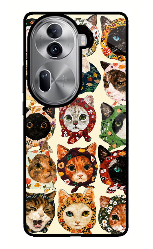 Cool Cat Oppo Reno11 Pro 5G Glass Case