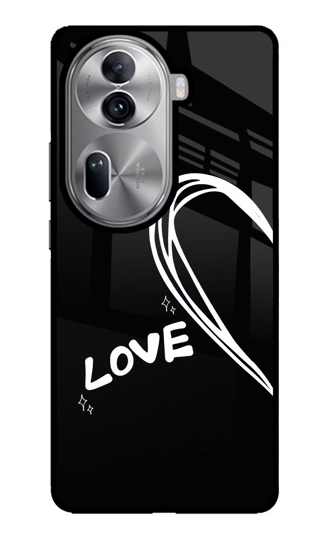 Love Line Oppo Reno11 Pro 5G Glass Case