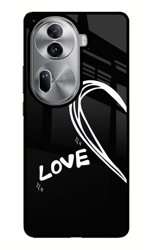 Love Line Oppo Reno11 Pro 5G Glass Case