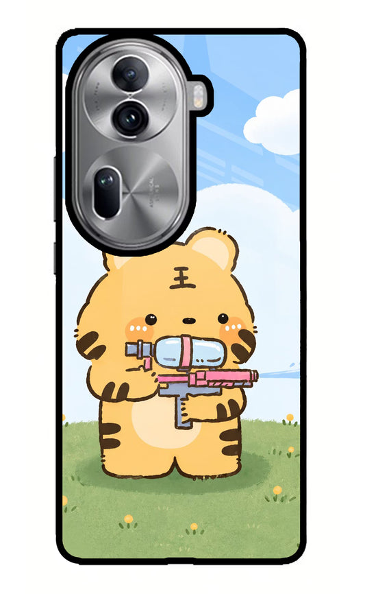 Tiger Treat Oppo Reno11 Pro 5G Glass Case