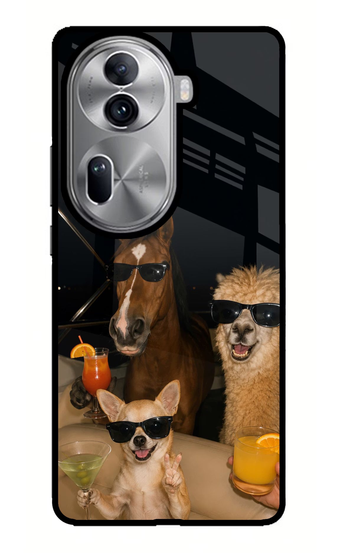 Party Squad Oppo Reno11 Pro 5G Glass Case