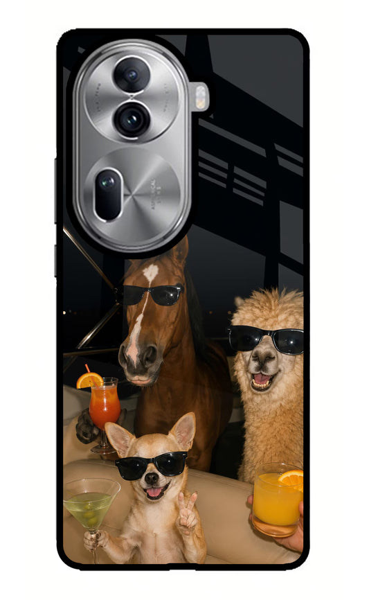 Party Squad Oppo Reno11 Pro 5G Glass Case