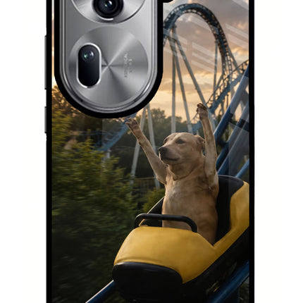 Rollercoaster Dog Oppo Reno11 Pro 5G Glass Case
