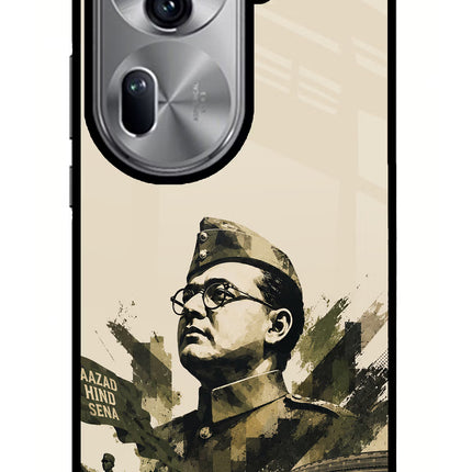 Netaji Rising Oppo Reno11 Pro 5G Glass Case