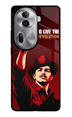 Bhagat Singh Revolution Oppo Reno11 Pro 5G Glass Case
