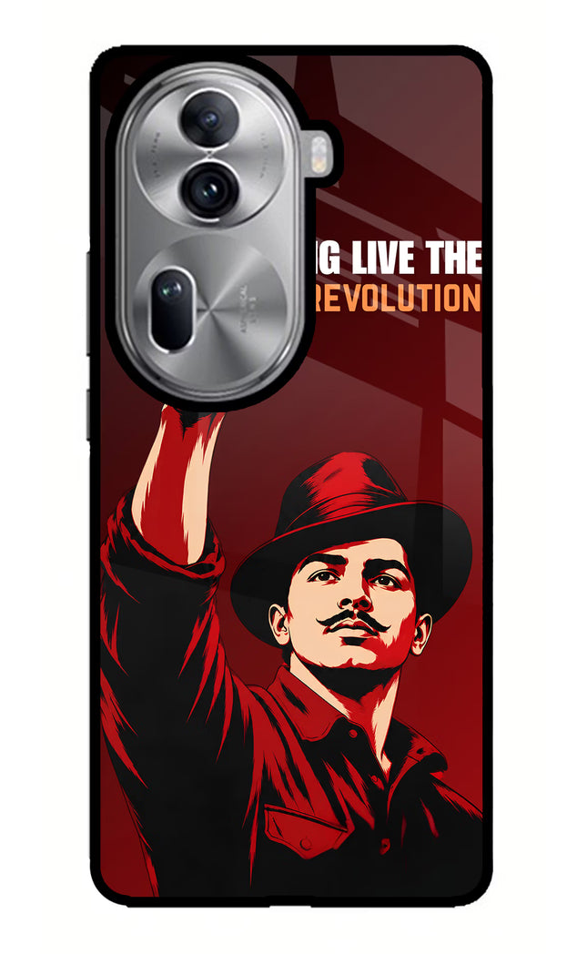 Bhagat Singh Revolution Oppo Reno11 Pro 5G Glass Case