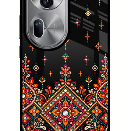 Noir Mehfil Oppo Reno11 Pro 5G Glass Case