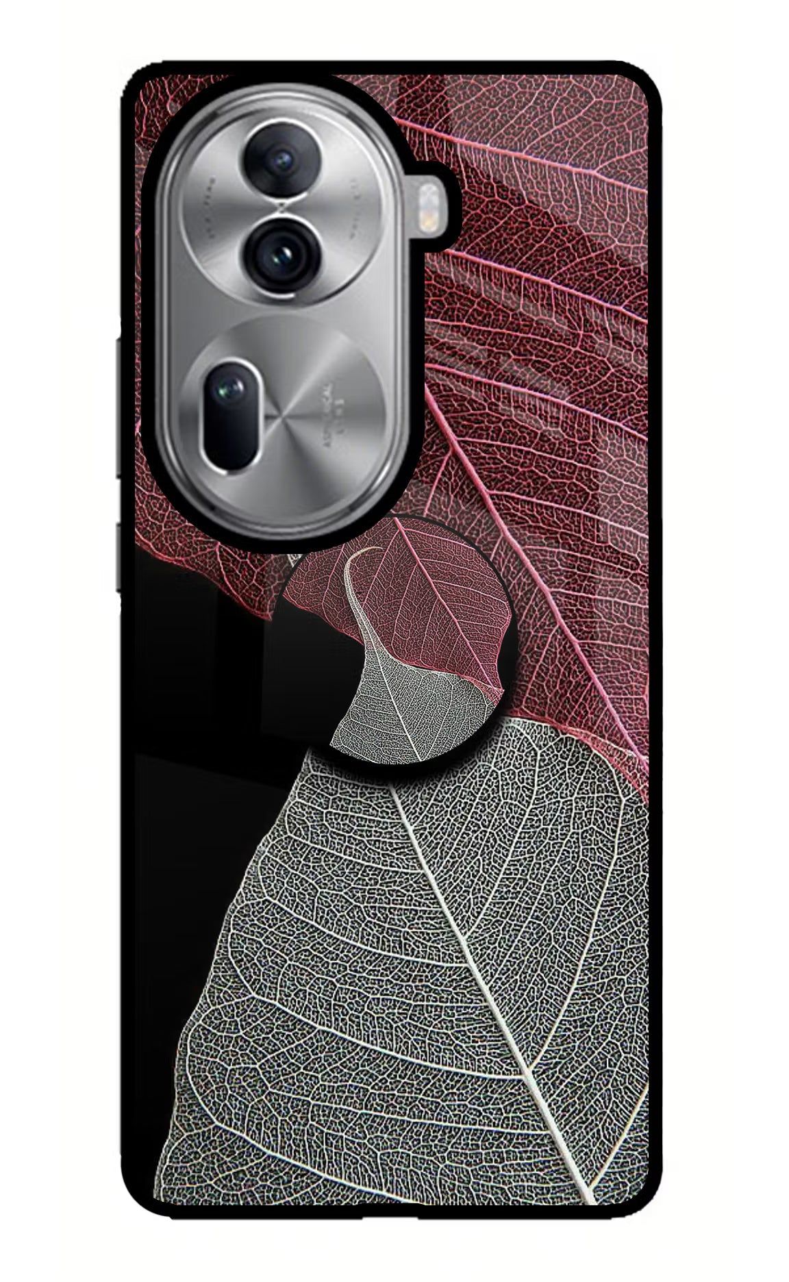 Leaf Pattern Oppo Reno11 Pro 5G Pop Case by Casekaro