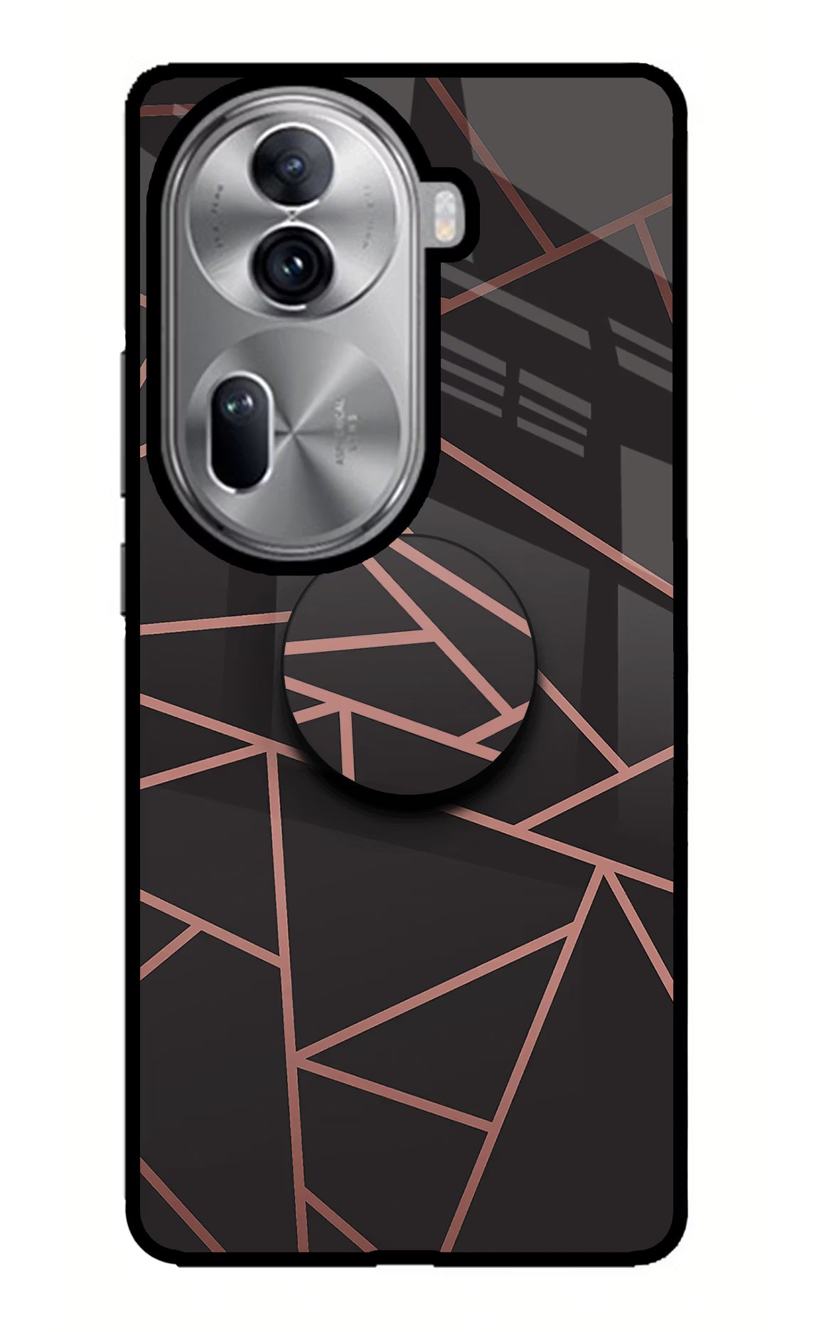 Geometric Pattern Oppo Reno11 Pro 5G Pop Case by Casekaro