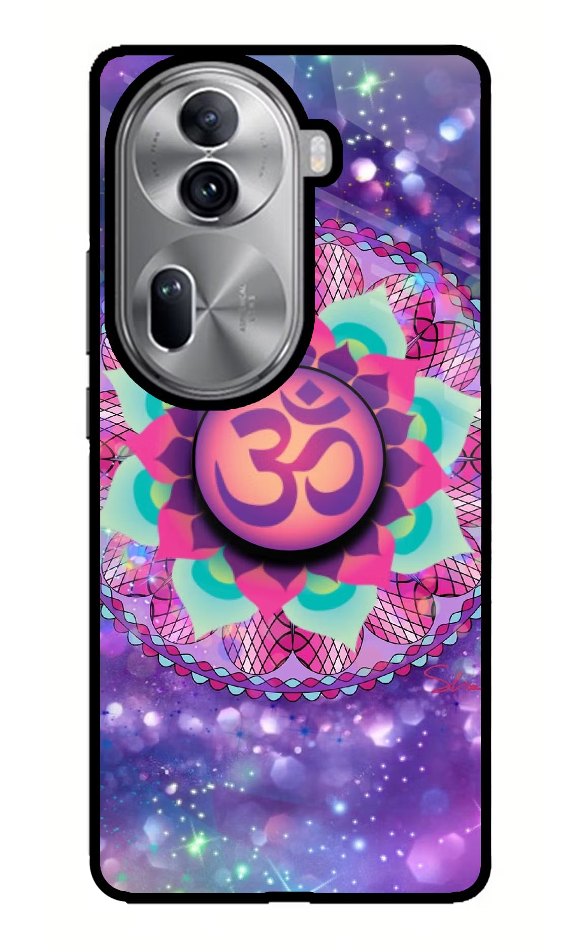 Om Purple Oppo Reno11 Pro 5G Pop Case by Casekaro