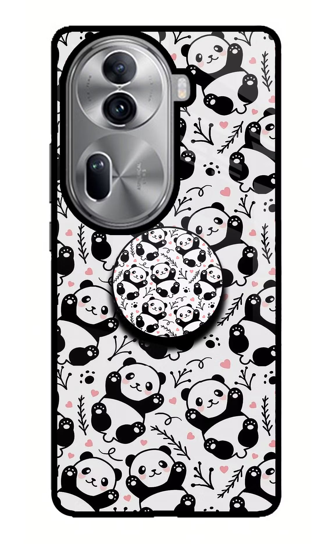 Cute Panda Oppo Reno11 Pro 5G Pop Case by Casekaro
