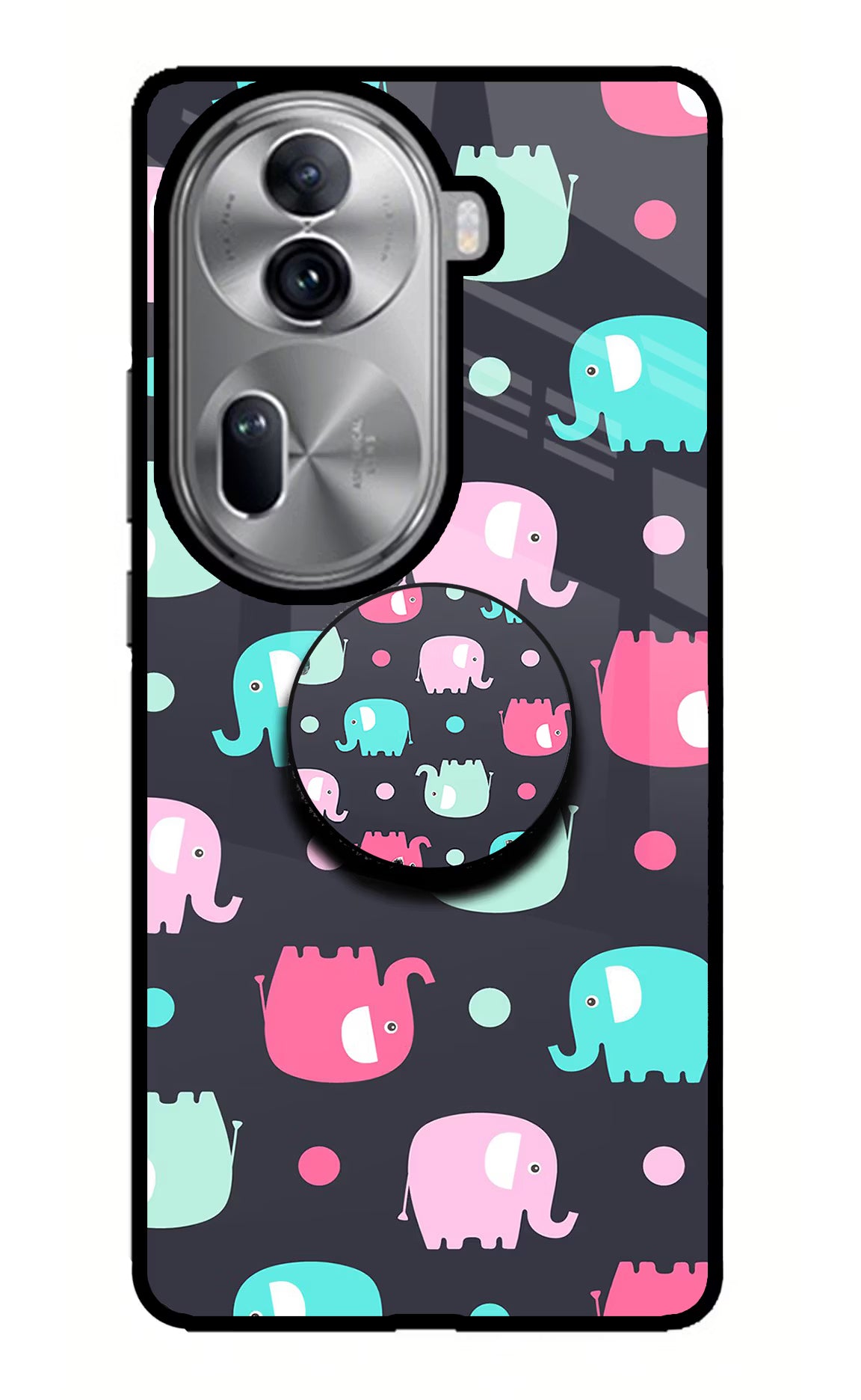 Baby Elephants Oppo Reno11 Pro 5G Pop Case by Casekaro