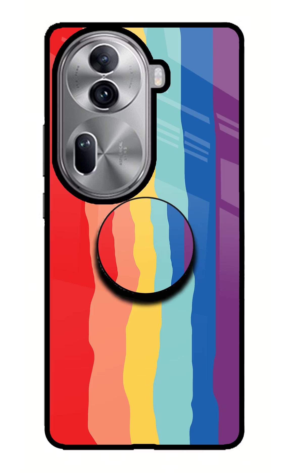 Rainbow Oppo Reno11 Pro 5G Pop Case by Casekaro
