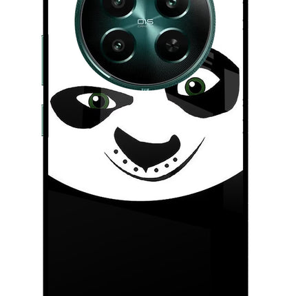 Panda Realme 12+ 5G Glass Case Back Cover by Casekaro