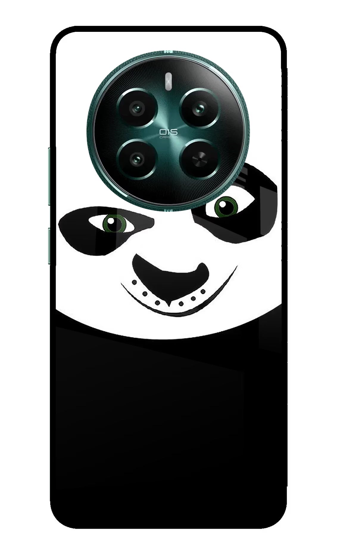 Panda Realme 12+ 5G Glass Case Back Cover by Casekaro