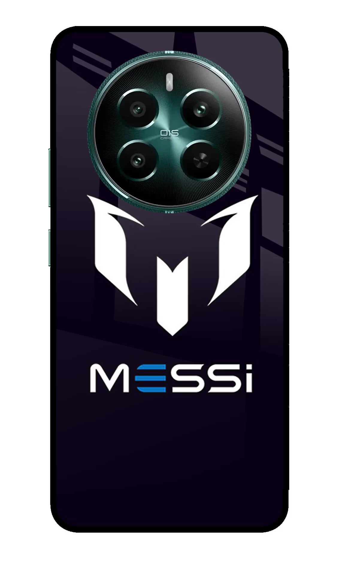 Messi Logo Realme 12+ 5G Glass Case