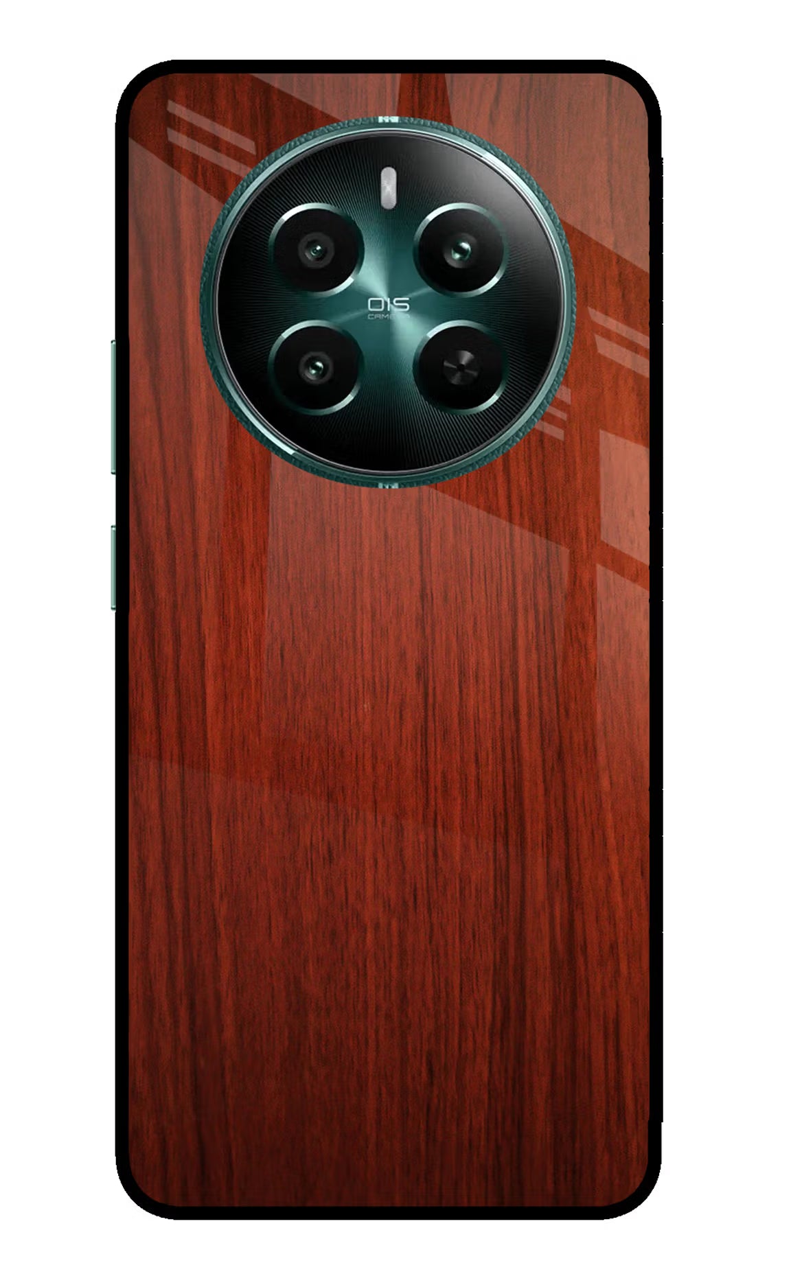 Wooden Plain Pattern Realme 12+ 5G Glass Case