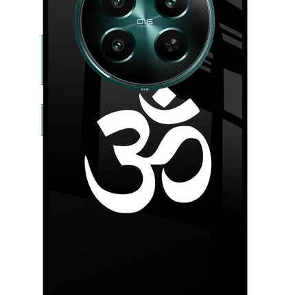 Om Realme 12+ 5G Glass Case Back Cover by Casekaro