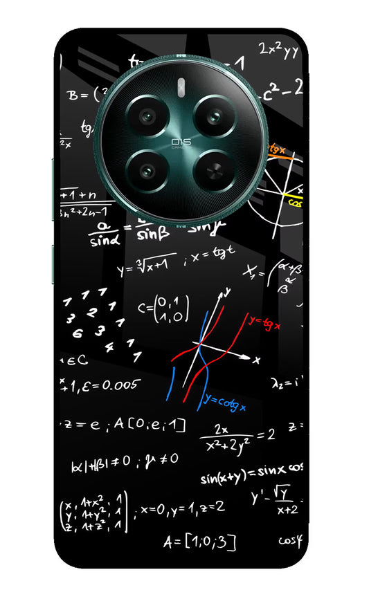 Mathematics Formula Realme 12+ 5G Glass Case