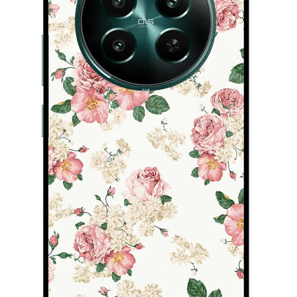 Flowers Realme 12+ 5G Glass Case