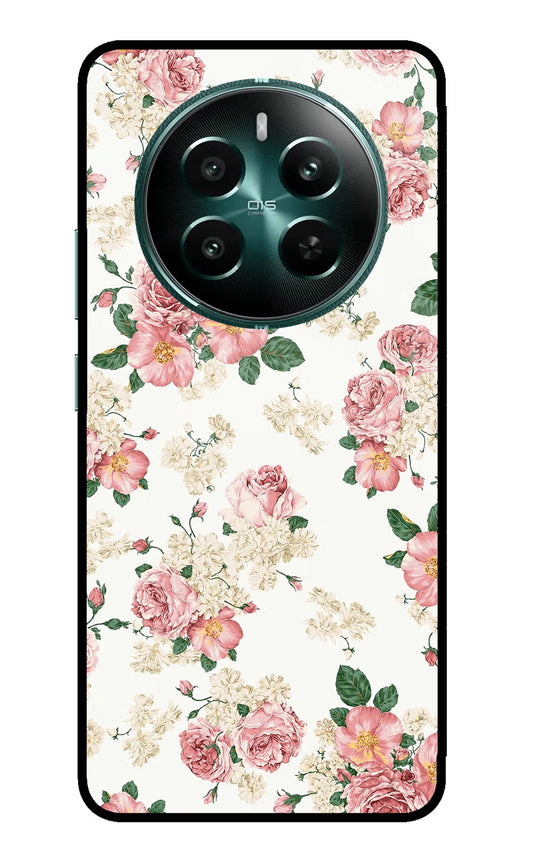 Flowers Realme 12+ 5G Glass Case