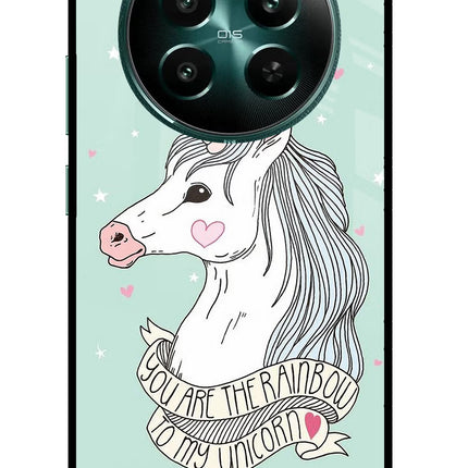 Unicorn Wallpaper Realme 12+ 5G Glass Case