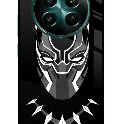 Black Panther Realme 12+ 5G Glass Case