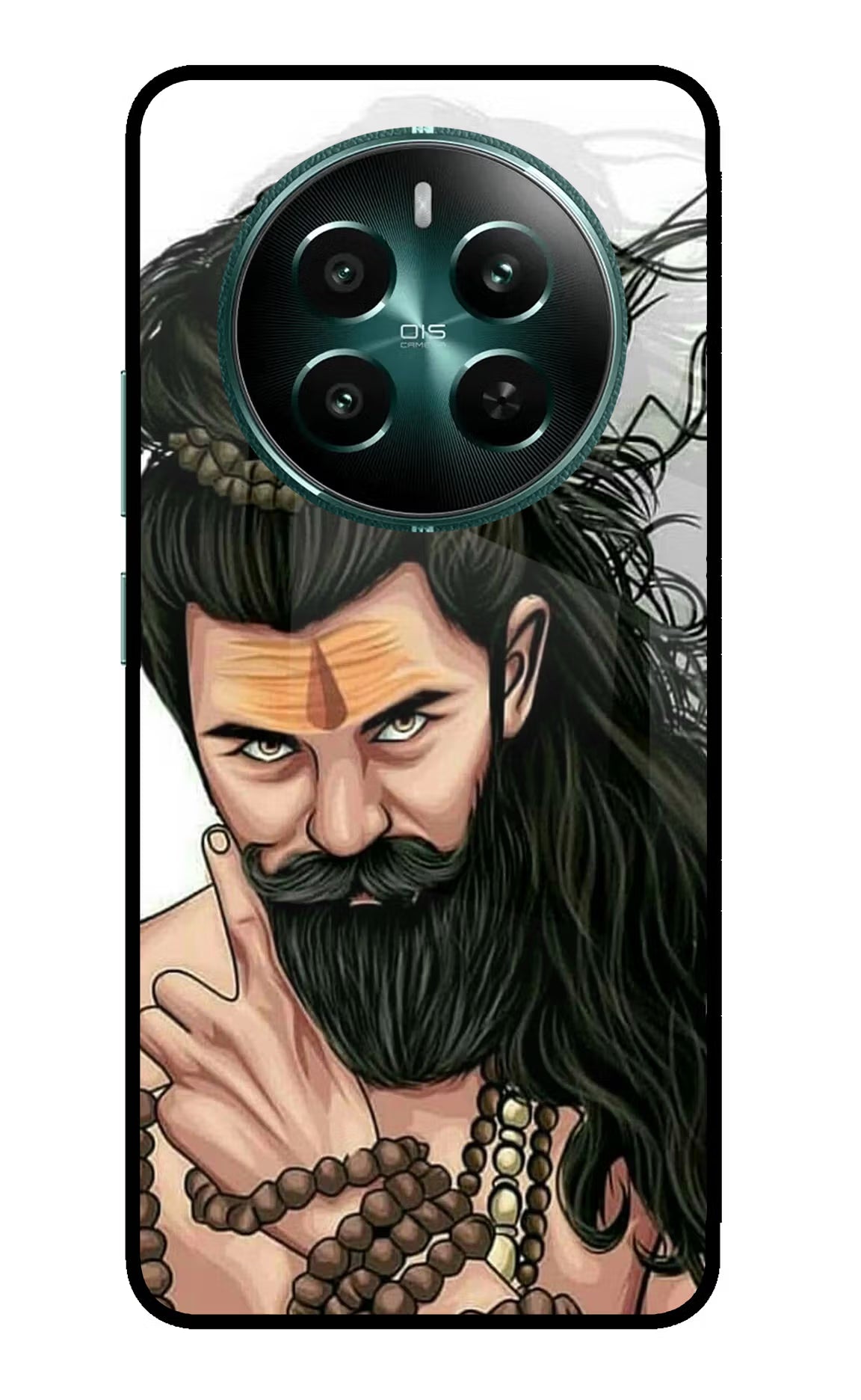 Mahadev Realme 12+ 5G Glass Case Back Cover by Casekaro