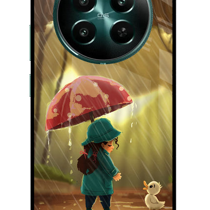 Rainy Day Realme 12+ 5G Glass Case