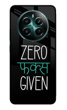 Zero Fucks Given Realme 12+ 5G Glass Case