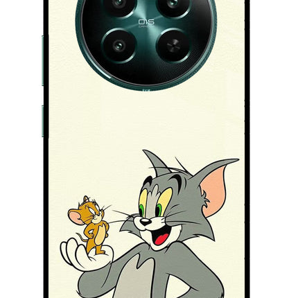 Tom & Jerry Realme 12+ 5G Glass Case