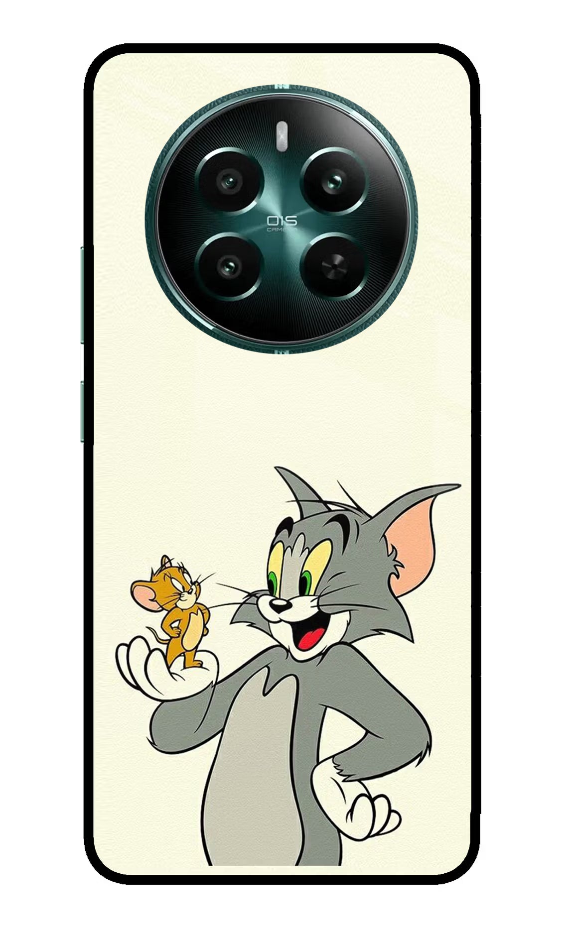 Tom & Jerry Realme 12+ 5G Glass Case Back Cover by Casekaro