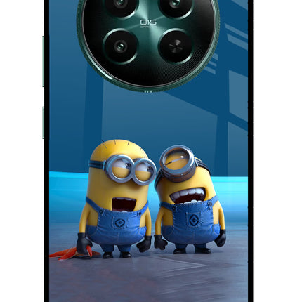 Minion Laughing Realme 12+ 5G Glass Case