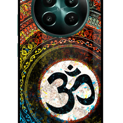 Om Cultural Realme 12+ 5G Glass Case
