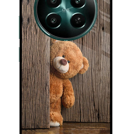 Teddy Wooden Realme 12+ 5G Glass Case