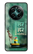 Har Har Mahadev Shivling Realme 12+ 5G Glass Case