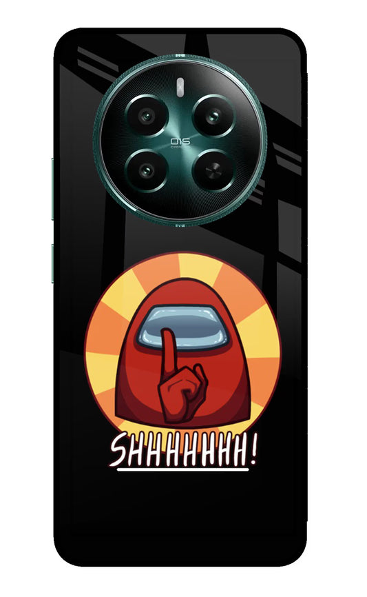 Among Us Shhh! Realme 12+ 5G Glass Case