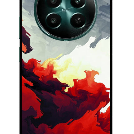 Fire Cloud Realme 12+ 5G Glass Case