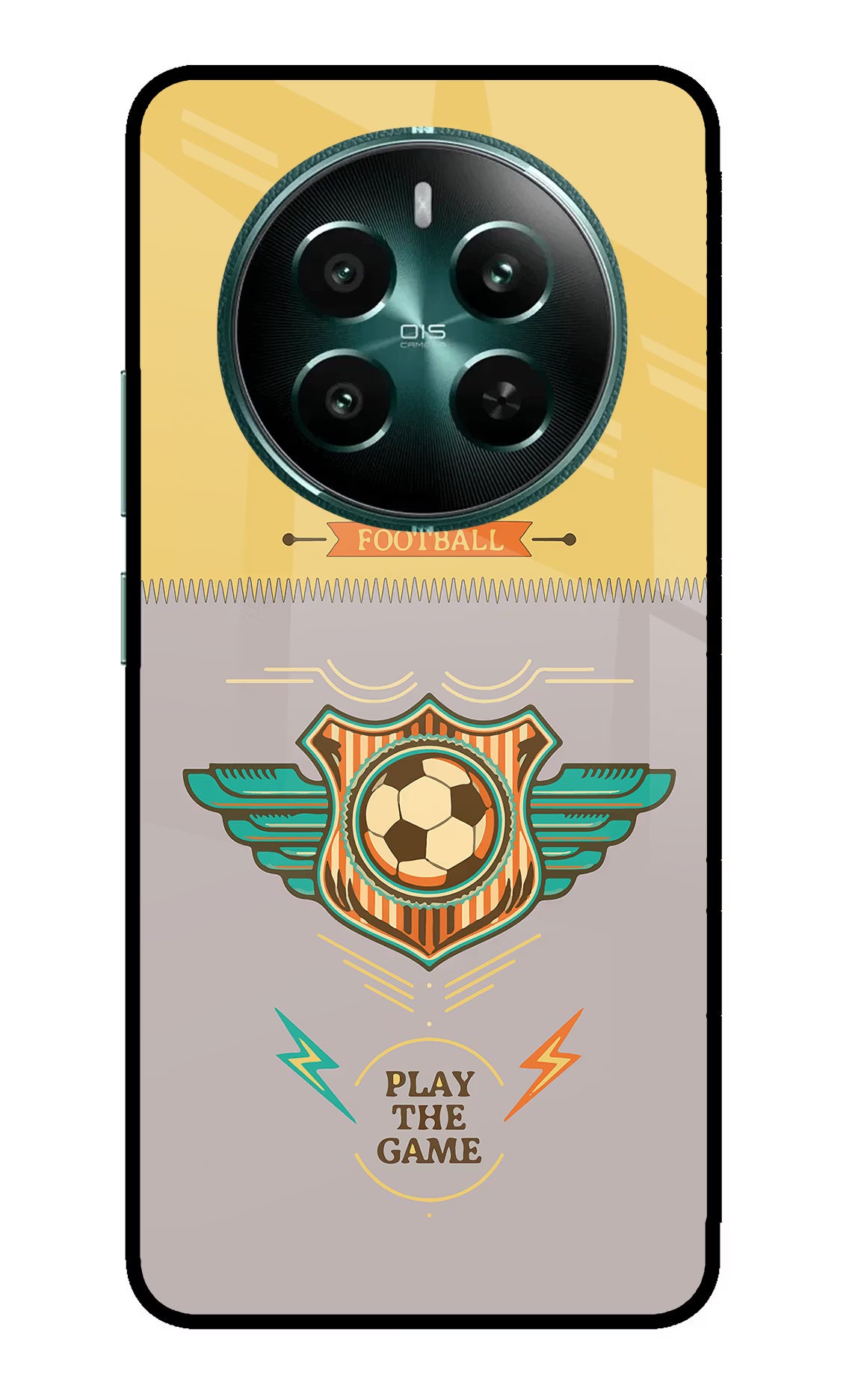 Football Realme 12+ 5G Glass Case