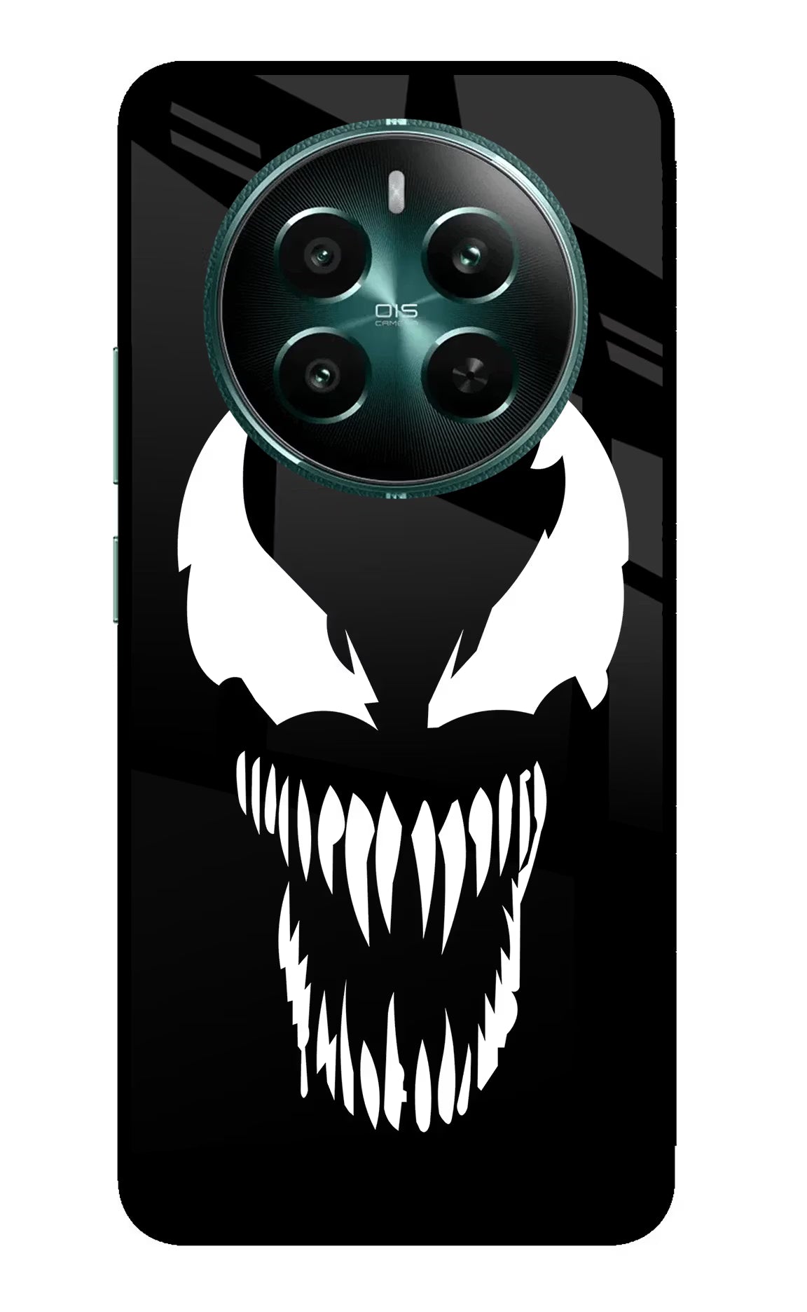 Venom Realme 12+ 5G Glass Case Back Cover by Casekaro