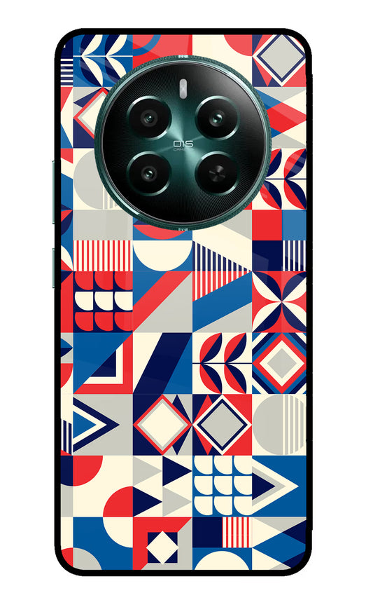 Colorful Pattern Realme 12+ 5G Glass Case