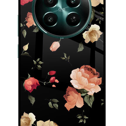 Flowers Realme 12+ 5G Glass Case