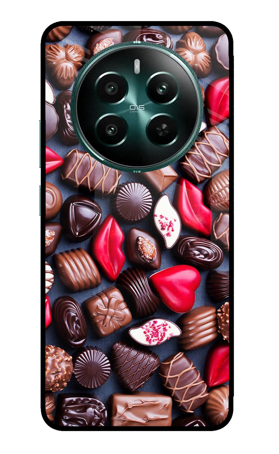 Chocolates Realme 12+ 5G Glass Case