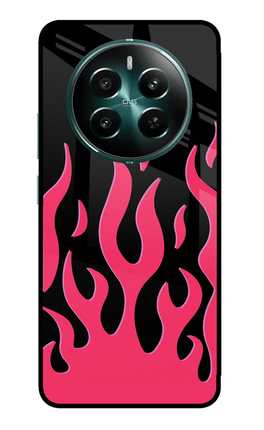 Fire Flames Realme 12+ 5G Glass Case