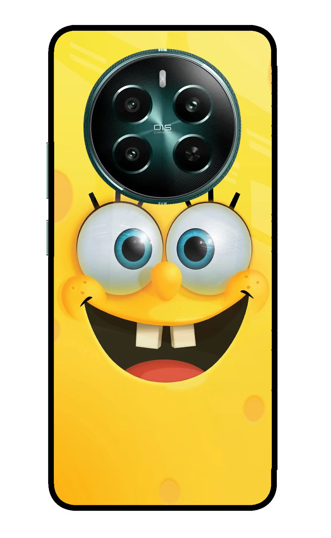 Sponge 1 Realme 12+ 5G Glass Case Back Cover by Casekaro