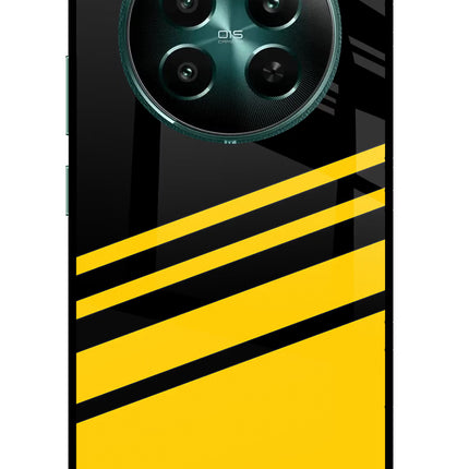 Yellow Shades Realme 12+ 5G Glass Case