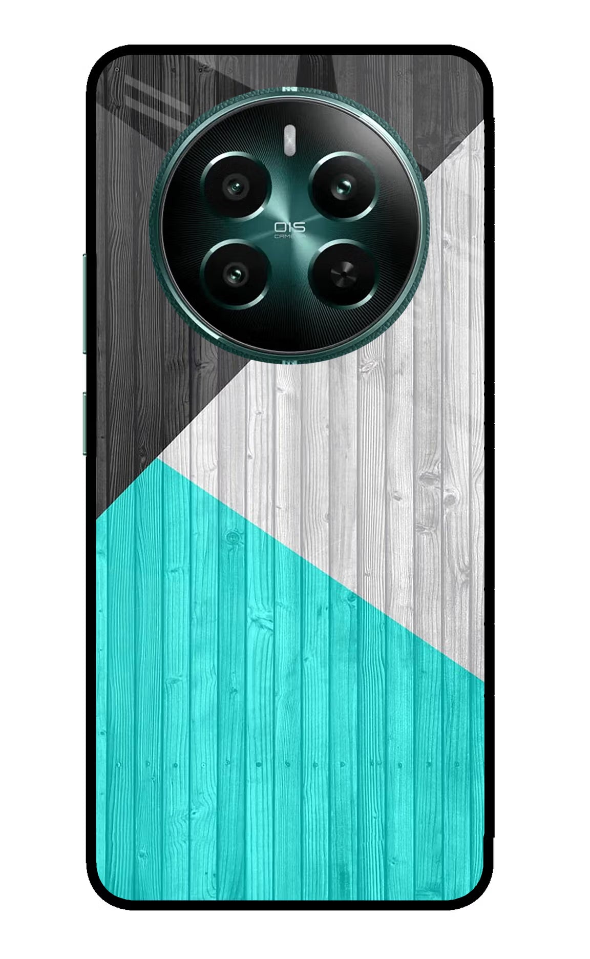 Wooden Abstract Realme 12+ 5G Glass Case